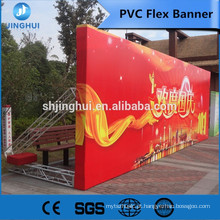 440gsm Fabricante barato de impressão digital em pvc flex banner de tamanho grande